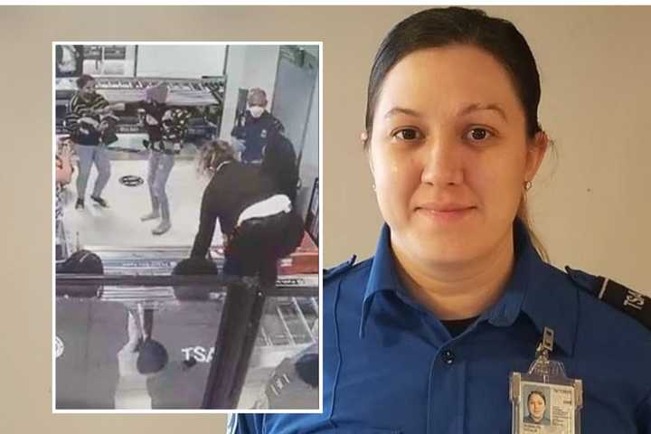 HERO: Rookie TSA Officer Revives Choking Baby At Newark Airport