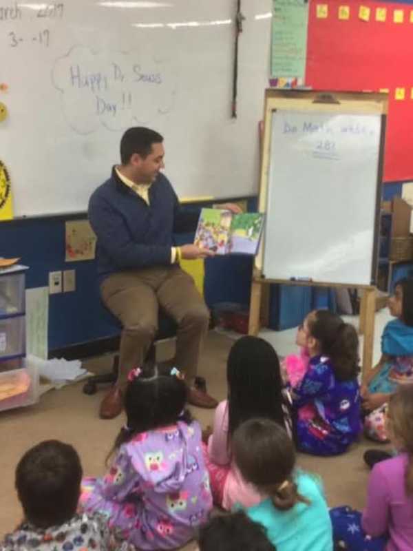 Danbury Rep Returns To King Street School With Dr. Seuss In Mind