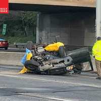 One Dead In Route 80 Rollover Crash