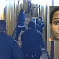 Video Shows Suspect Slashing One Officer, Shot At By Others In Clifton Hotel