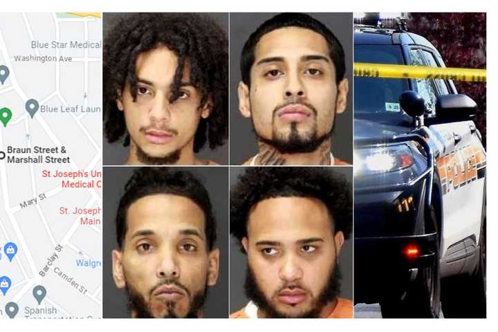 QUICK STRIKE: Handguns, Heroin, Cocaine Seized, Quintet Busted By Paterson Detectives