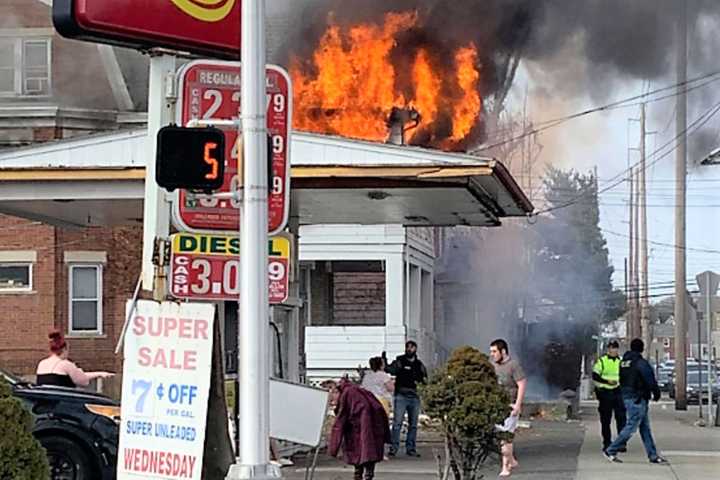 Firefighters Battle Furious Clifton Blaze