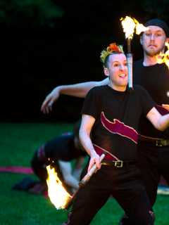 Fire Jugglers Heat Up Summer In Sleepy Hollow