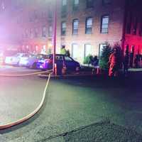 <p>Nobody was found inside the apartment during a search by fire crews, who worked quickly to put a line into service and get control of the blaze, officials said.</p>