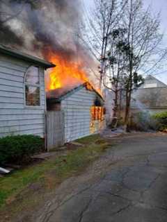 Woman, Dog Escape Raging Pearl River House Fire