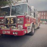 <p>Mount Joy fire department fire truck</p>