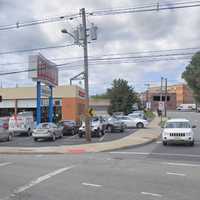 Jeep Topples Light At Busy Hackensack Intersection, Morning Rush Jammed