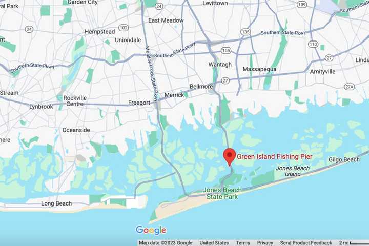 Two men were rescued from the water of Sloop Channel early on the morning of Sunday, Sept. 17, police said, after a man fell in and his friend jumped in to rescue him.