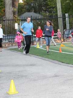 Pleasantville Families Get Workout At Family Fitness Night 