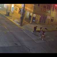 <p>CCTV still image taken near First Church of at the corner of North Prince and East King streets in Shippensburg, Pa.</p>