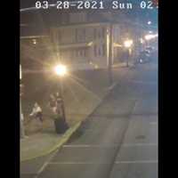 <p>CCTV still image taken near First Church of at the corner of North Prince and East King streets in Shippensburg, Pa.</p>