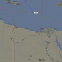 <p>FlightRadar24 shows last reported location of Flight 804.</p>