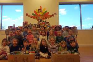 Yorktown's Goddard School Collects 434 Pounds Of Food For Church