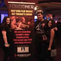 <p>Michael Bansey and his fellow students of the Port Chester High School Select Choir performed with Foreigner at the Capitol Theatre on Feb. 13.</p>