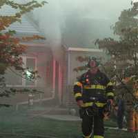 <p>Firefighters doused the Fair Lawn blaze in about an hour.</p>