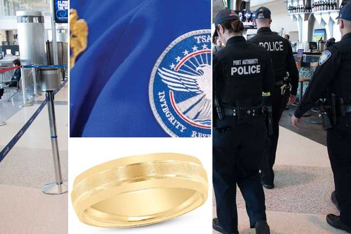 Happy Ending At Newark Airport After Thief Snatches Wedding Band At TSA Checkpoint