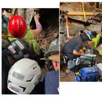 <p>Members of Hackensack Fire Department Urban Area Security Initiative (UASI) Rescue along with colleagues from several UASI departments worked together to free the trapped worker.
  
</p>