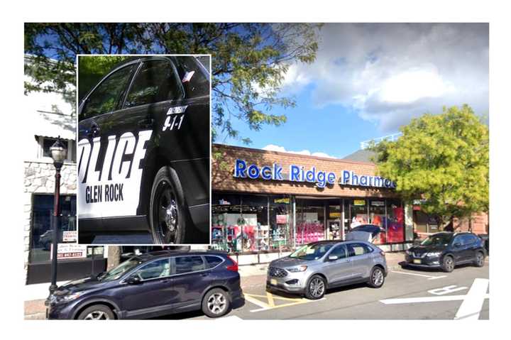 The pair were wearing hoodies to conceal their faces when they shattered the glass back door of the Rock Ridge Pharmacy in the central business district at 3:10 a.m. last Tuesday, March 26, Glen Rock Police Chief Dean Ackermann said.
  
