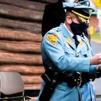 <p>Detective Richard Hershey was presented the 2020 Trooper of the Year Award for his fearless and courageous actions.</p>