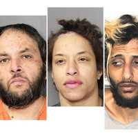 Wanted On Warrants: Trio Nabbed With Drugs, Dog In Hasbrouck Heights