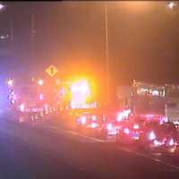 <p>At least one person was killed in a crash on I-95 south in Westport on Wednesday evening. Emergency responders are on the scene at about 10 p.m., and the highway remains closed.</p>