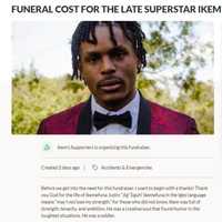 <p>GoFundMe for Ikem Eguh</p>