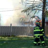 <p>Everyone got out OK and no injuries were reported in the Fourth of July Beechwood Road fire in Cresskill.</p>