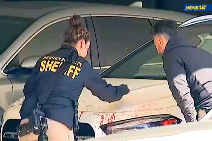 Mysterious Blood Splatters Found On Vehicles, Ground At North Arlington Parking Garage