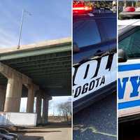 Fleeing Suspect Survives Eight-Story Jump From Route 80 Overpass