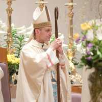 Bishop Caggiano Celebrating Outdoor Mass On All Souls Day In Trumbull