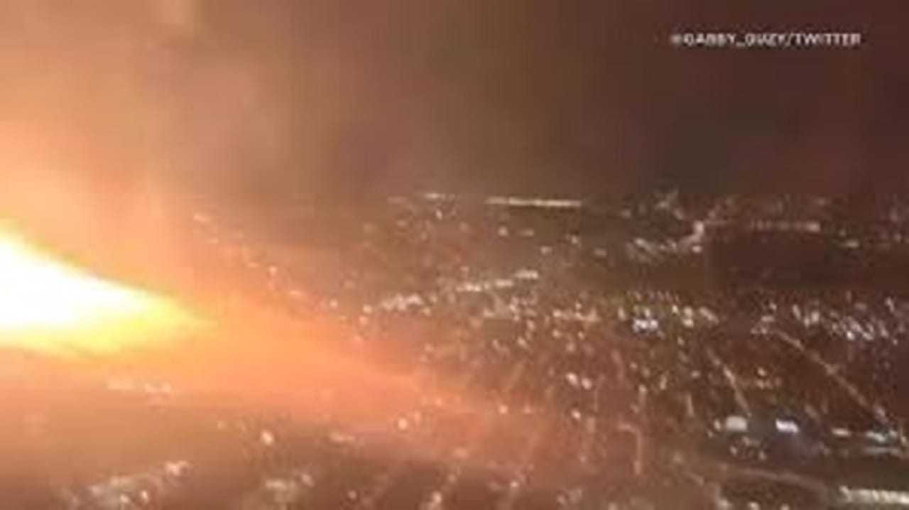 'Honestly Scary': Mid-Air Engine Fire Sends La-bound Plane Back To ...