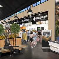 <p>Renderings of what the new service centers will look like.</p>