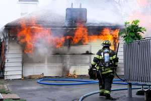 Garfield Garage Blaze Doused