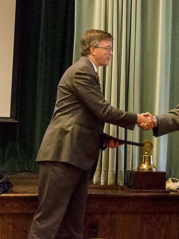 Fairfield Rotary Says Hats Off To Economic Development Director
