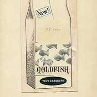 <p>Bob Callahan worked with a design team on the original packaging for Goldfish, a product made by Pepperidge Farms.</p>