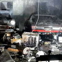 <p>Two antique Chevys -- a &#x27;57 Bel Air and a 1979 Chevelle -- were destroyed along with a motorcycle in the Cedar Street fire in Garfield.</p>