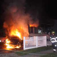 <p>Garfield car/home fire</p>