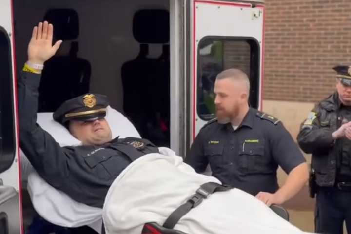 Wounded Scranton Cop Headed To Rehab After Release From Hospital (PHOTOS)