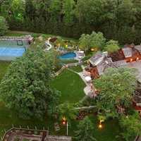 <p>The yard is surrounded by beautifully-wooded Westchester.</p>