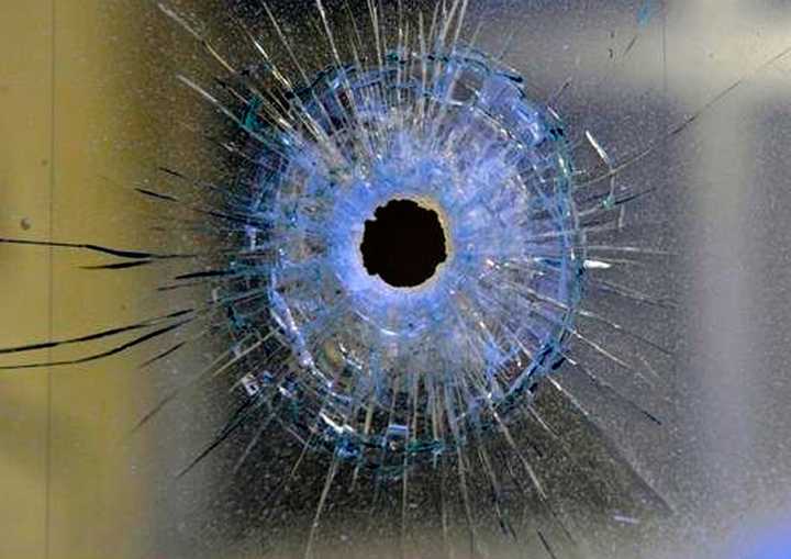 Bullet hole