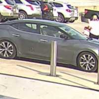 <p>The getaway car in the June 13 Sunglass Hut theft, according to Upper Merion police.</p>