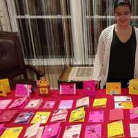 Stamford Girl Shares Valentine's Day Love With Childhood Cancer Patients