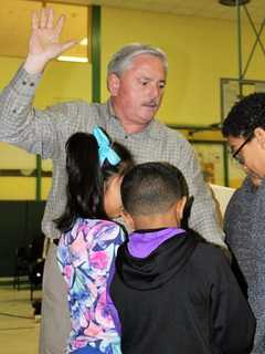 Kids Help Swear In Greenburgh Supervisor, Councilman
