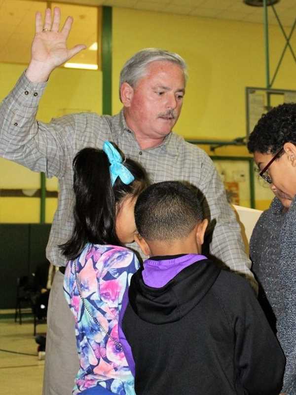 Kids Help Swear In Greenburgh Supervisor, Councilman