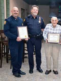 AAA Honors 97-Year-Old Crossing Guard In Greenwich