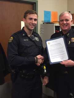 Greenwich Officer Honored For Apprehending Career Criminals