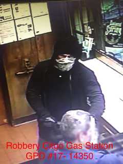 Greenwich Police Seek Suspect In Bank, Gas Station Robberies