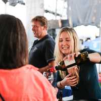 <p>Wine is a big part of the offerings at the Greenwich WINE + FOOD Festival.</p>