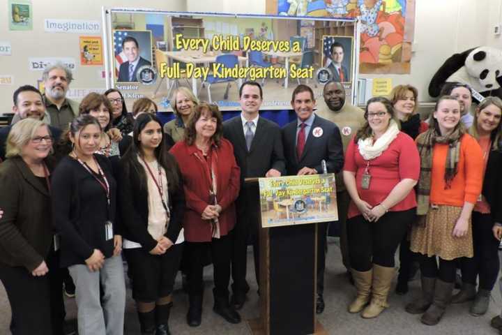 Carlucci, Klein Push For Full-Day Kindergarten