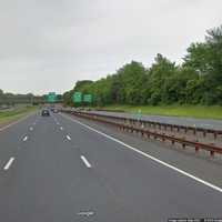 <p>The Garden State Parkway south at milepost 120.1 in Aberdeen Township, NJ.</p>